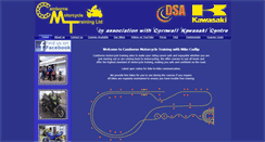 Desktop Screenshot of cambornemotorcycletraining.co.uk